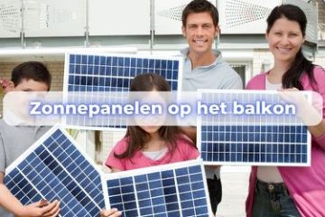 zonnepanelen op balkon