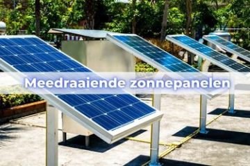 meedraaiende zonnepanelen