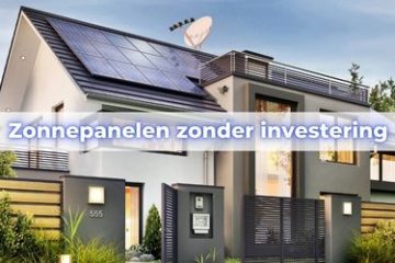 zonnepanelen zonder investering