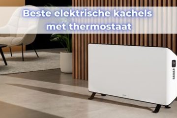 elektrische kachel met thermostaat