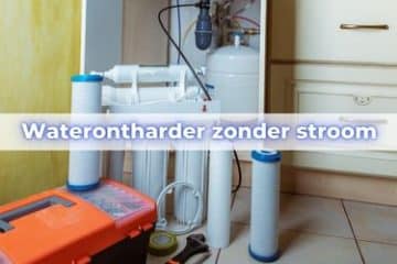 waterontharder zonder stroom