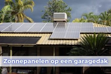 zonnepanelen op garagedak