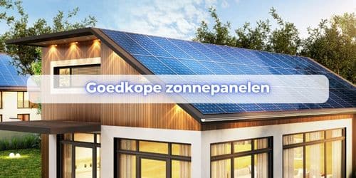 goedkope zonnepanelen