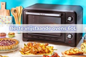 vrijstaande oven 60 liter