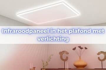 infraroodpaneel plafond met verlichting