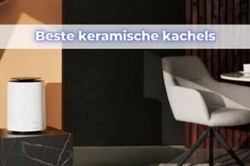keramische kachel met thermostaat