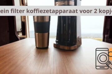 Klein filter koffiezetapparaat voor 2 kopjes