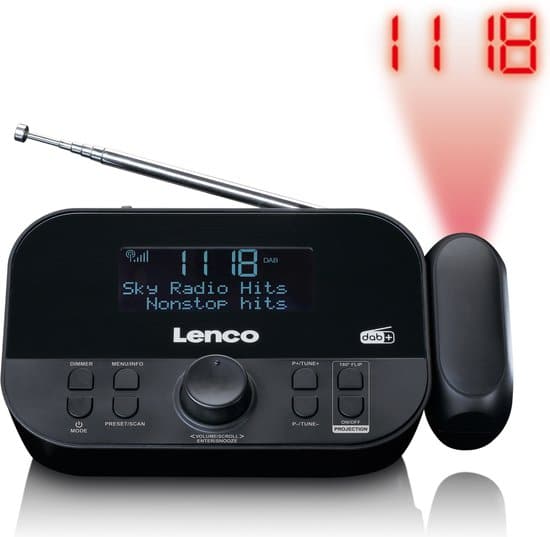 Lenco CR-615BK – productafbeelding